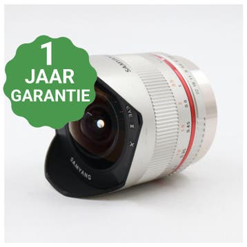 10% korting | Samyang 8mm f/2.8 UMC Fisheye II Fujifilm X |, Verzenden, Zo goed als nieuw