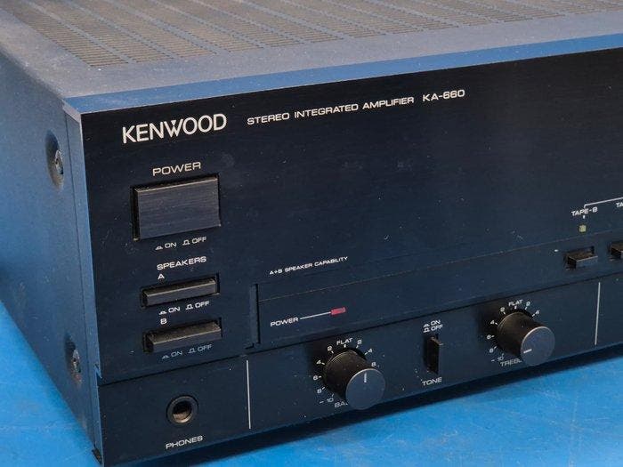 Kenwood - KA-660 Solid state geïntegreerde versterker, TV, Hi-fi & Vidéo, Radios