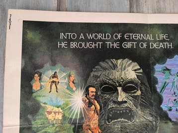 John Boorman - Zardoz (1974) Sean Connery - Rare Original US, Verzamelen, Nieuw