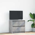 vidaXL Tv-meubel 60x35x54 cm bewerkt hout betongrijs, Huis en Inrichting, Verzenden, Nieuw