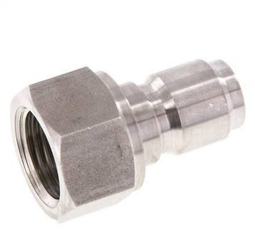 RVS DN 12 Spuitpistool Insteeknippel G 1/2 inch Buitendraad, Verzenden, Nieuw