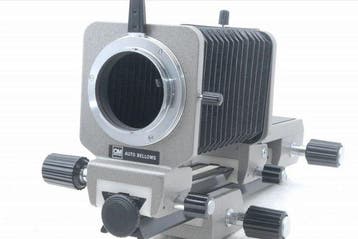Olympus OM System Auto Bellows w/Focusing Stage Slide Rail
