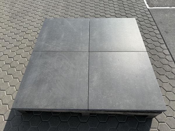 Veiling - 70 M2 Keramische Tegel Carbon 60x60x4 Cm, Jardin & Terrasse, Pavé & Dalles
