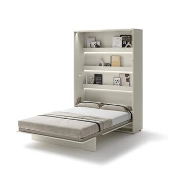 Lenart Bed Concept Verticaal Opklapbed 140x200 - Cashmere, Nieuw