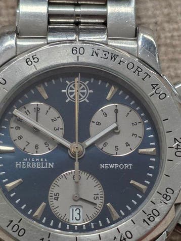 Michel Herbelin - Newport Chronograph - Heren - 1980-1989