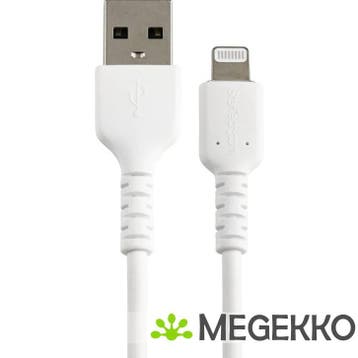 StarTech.com RUSBLTMM30CMW mobiele telefoonkabel Wit 0,3 m, Verzenden, Nieuw