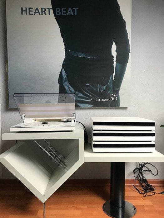 Bang & Olufsen David Lewis - Beosystem 6500 Wit met, Audio, Tv en Foto, Stereoketens