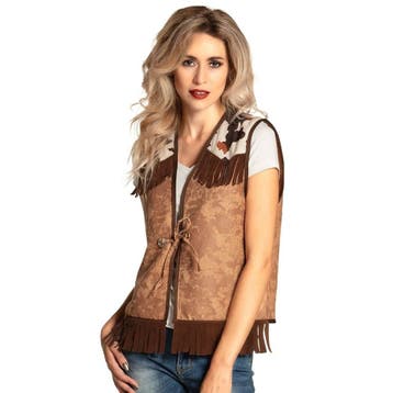 Cowboy Vest Dames, Kleding | Dames, Verzenden, Nieuw