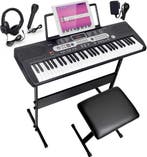 Keyboard - Digitale piano - Piano - 61 toetsen - Zwart, Muziek en Instrumenten, Keyboards, Verzenden, Nieuw
