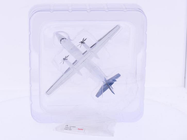 Schaal 1:200 Herpa 559652 Fokker 50 Stavanger KLM Cityh..., Hobby & Loisirs créatifs, Modélisme | Avions & Hélicoptères, Enlèvement ou Envoi