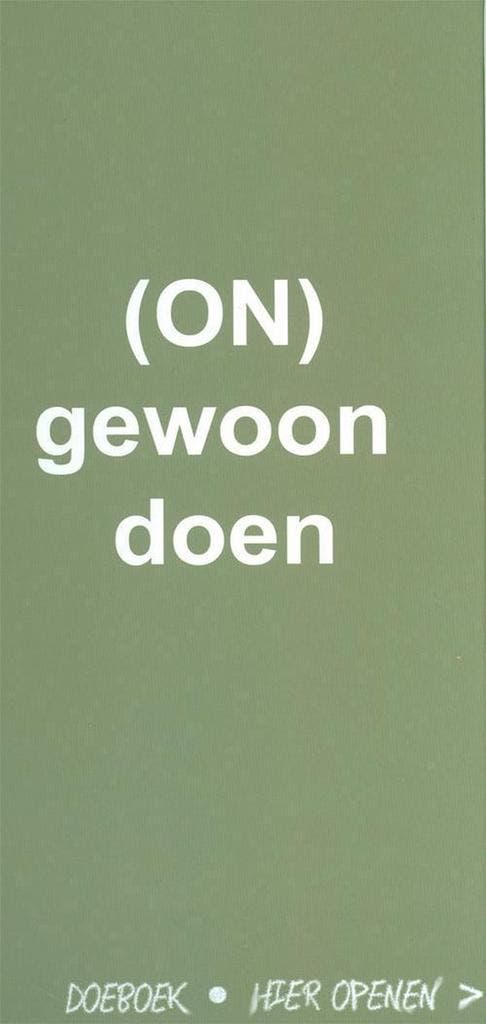 (On)gewoon doen, (on)gewoon zijn 9789038221830 Hilde Duyck, Boeken, Studieboeken en Cursussen, Gelezen, Verzenden