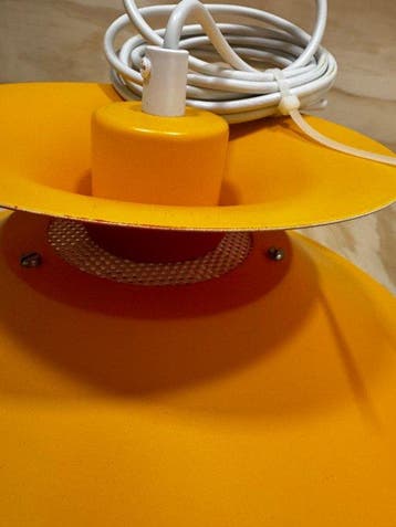 Plafonnier (2) - Aluminium - POUR UNE LAMPE COLORÉE ET