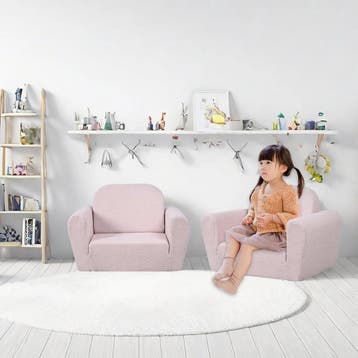 DGBAOBEI kindersofa, 2-in-1 uitklapbare kinderbank van te..., Kinderen en Baby's, Kinderkamer | Overige Meubels, Ophalen of Verzenden