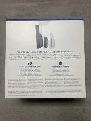 Sony - Playstation 5 (PS5) - Disc Drive - add-on accessory -, Games en Spelcomputers, Nieuw