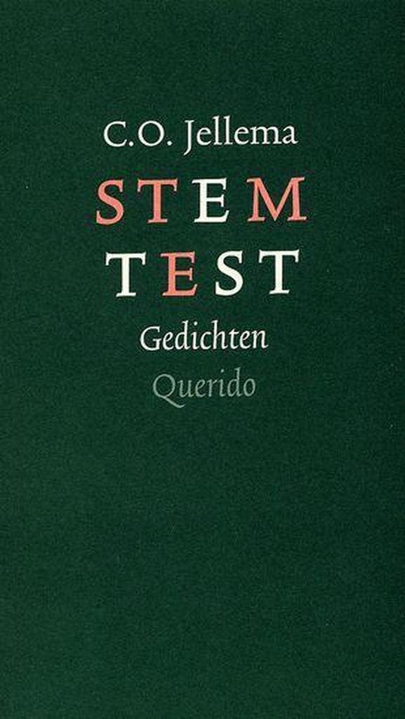 Stemtest 9789021468044 C.O. Jellema, Boeken, Gedichten en Poëzie, Gelezen, Verzenden