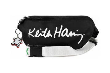 Kipling Heuptas Zwart, Handtassen en Accessoires, Verzenden, Zo goed als nieuw, Zwart