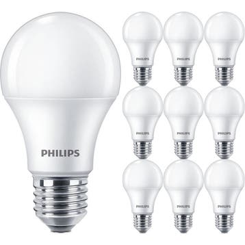 PHILIPS CorePro LEDbulb E27 Peer Mat 10W 2700K, Verzenden