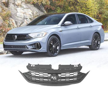 CALANDRE VOLKSWAGEN VW JETTA 23- LOOK GLI NOIR, Verzenden