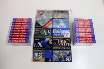 Scotch, TDK, Philips, Sony, JVC - XSII 90 - Ultra Chrome C60