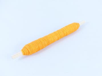 Macramé Koord - GEEL ORANJE  / YELLOW ORANGE - Waxed Poly.., Hobby en Vrije tijd, Ophalen of Verzenden, Nieuw