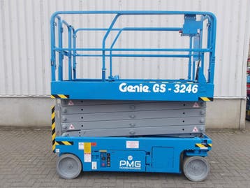 Veiling: Schaarhoogwerker Genie GS-3246 11.75m Elektrisch 20, Ophalen