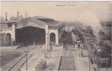 Frankrijk - Treinen / Spoorwegen - stations - Ansichtkaart, Collections