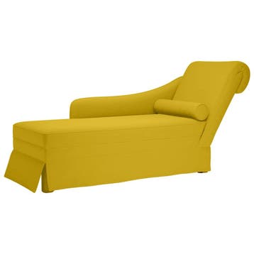 vidaXL Chaise longue met bolster en rechterarmleuning, Verzenden