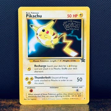 Pokémon Card - Pikachu 27 – Pokémon, Nieuw