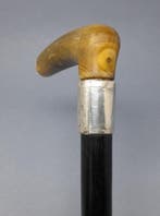 Canne de marche - Argent 925 - Birmingham, 1905