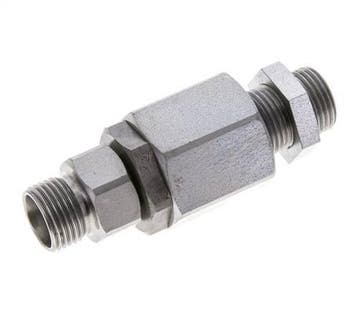 12L Acier zingué Joint tournant à bille Raccord de coupe, Verzenden