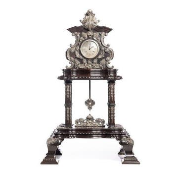 Horloge Style Renaissance - Citronnier - 1800-1850 - 165 cm, Antiek en Kunst