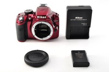 Nikon D3200 DSLR Red [#1697] Digitale camera, Nieuw