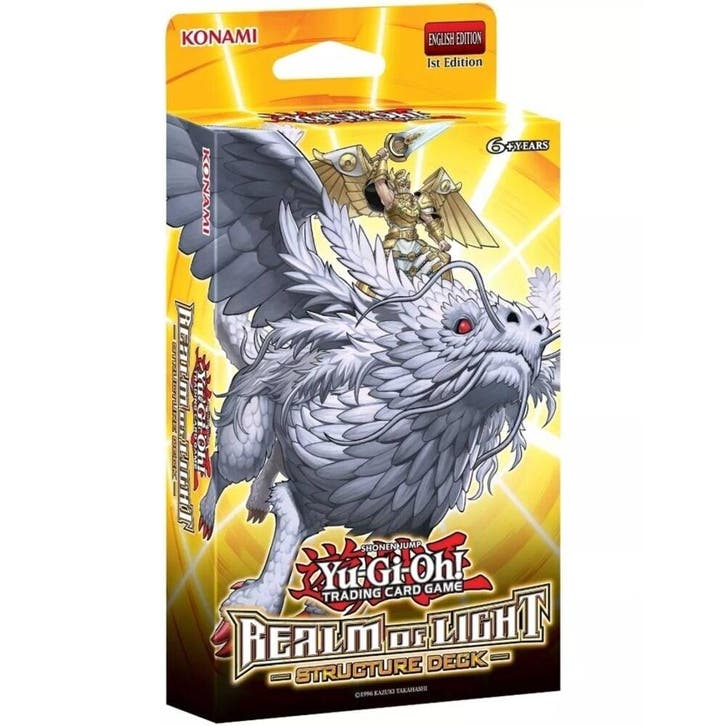 Yu-Gi-Oh! Realm of Light Structure Deck, Verzamelen, Film en Tv, Nieuw, Ophalen of Verzenden