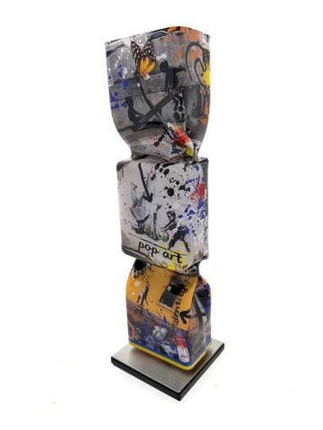 Ad van Hassel (1953) - Luxury Art Candy Toffee - Banksy