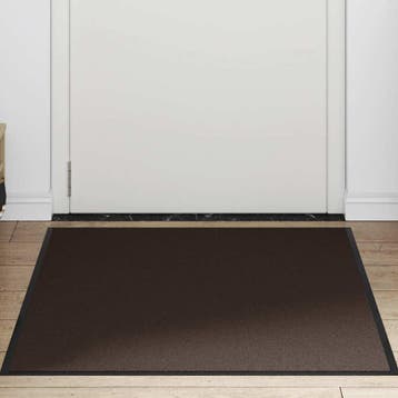 vidaXL Deurmat 90x150 cm bruin, Verzenden, Nieuw