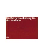 1979 AUDI 100 INSTRUCTIEBOEKJE DUITS