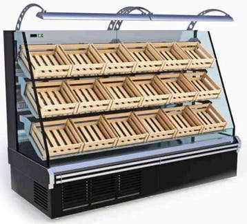 Wandkoeling | +2°C/+8°C | Geforceerd | 3 Schappen |, Verzenden