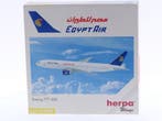 Schaal 1:400 Herpa 560085 Egypt Air Boeing 777-200 Reg.Nr..., Ophalen of Verzenden, Gebruikt
