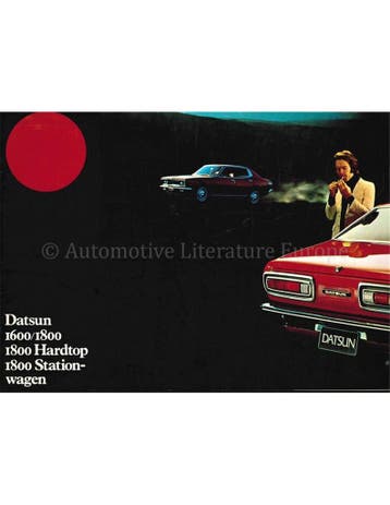 1973 DATSUN 1600 | 1800 BROCHURE NEDERLANDS