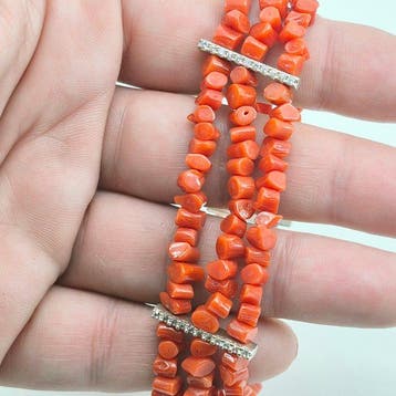 Zilver - Armband - CORALLO MEDITERRANEO