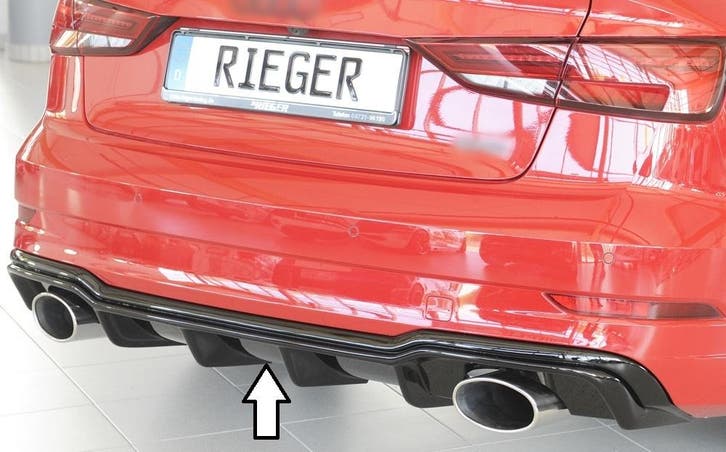 RS3 Look Diffuser voor Audi S3 8V / S line, Autos : Divers, Tuning & Styling, Enlèvement ou Envoi