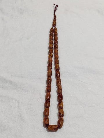 Chapelet - Ambre - 1970-1980 - Chapelet de perles de prière