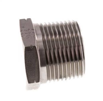 1 NPT mâle Bouchon de fermeture en acier inoxydable avec, Verzenden, Nieuw