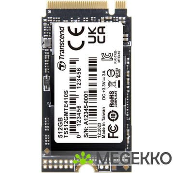 Transcend PCIe SSD 410S M.2 512 GB PCI Express 4.0 3D NAND, Verzenden