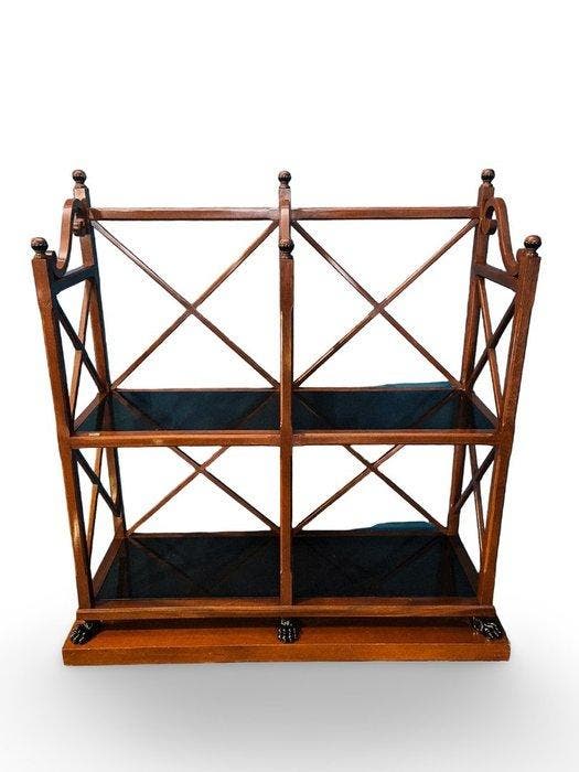 Étagère - Hout, Marmer, Antiek en Kunst, Antiek | Meubels | Stoelen en Sofa's