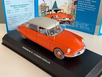 Les Voitures de Spirou et Fantasio 1:43 - Modelauto (2) -