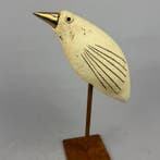 Ewa Budzowska - sculptuur, NO RESERVE- BIRD- decorated 24