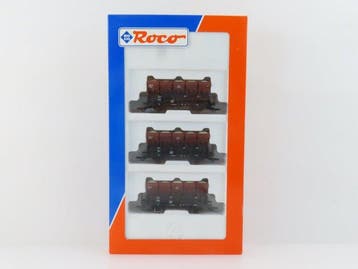 Roco H0 - 44095 - Ensemble de wagons de marchandises pour, Hobby en Vrije tijd, Nieuw