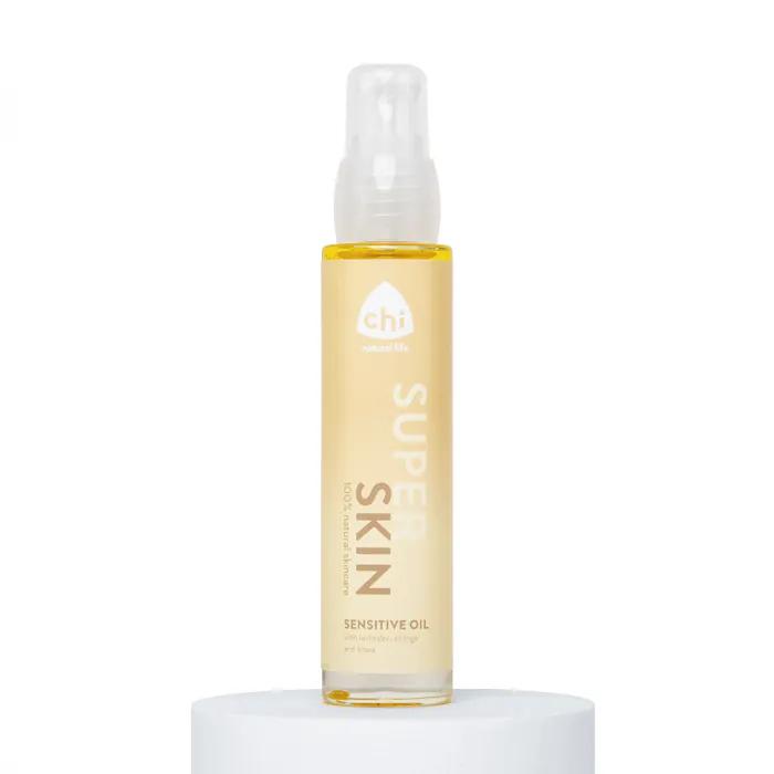 SuperSkin Sensitive Oil (Gezichtsolie) - 50 ml - Chi Natural, Handtassen en Accessoires, Uiterlijk | Lichaamsverzorging, Ophalen of Verzenden