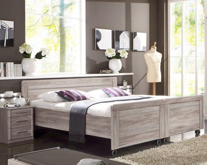 Deelbaar Ledikant Werner - 160 x 210, Huis en Inrichting, Slaapkamer | Bedden